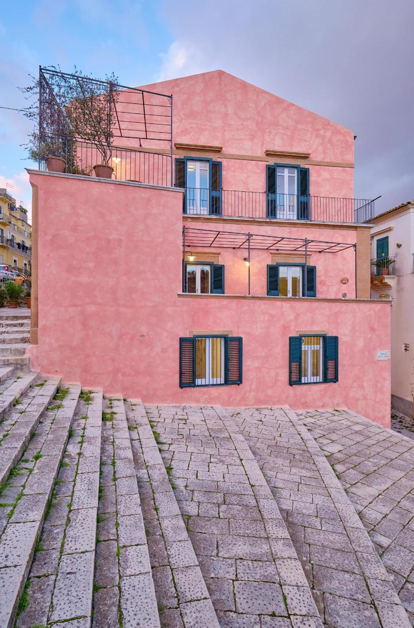 Ferienwohnung Casa Rosa Ragusa Exterior foto