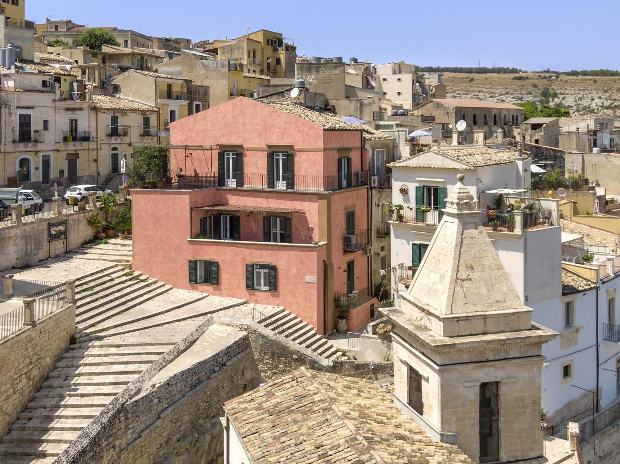 Ferienwohnung Casa Rosa Ragusa Exterior foto