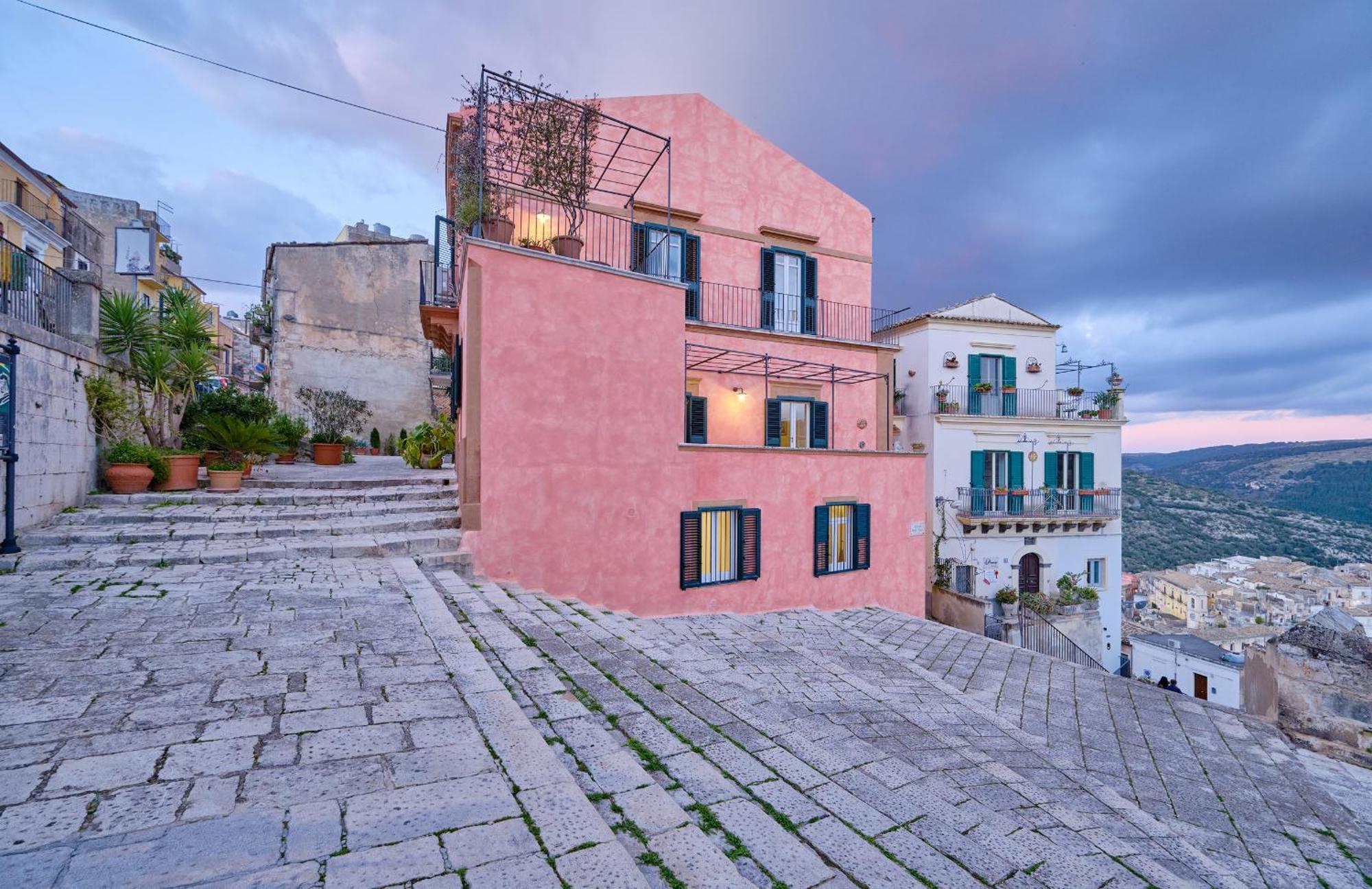 Ferienwohnung Casa Rosa Ragusa Exterior foto